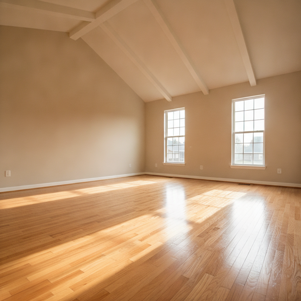 Bedroom after hoarding cleanup Paducah KY